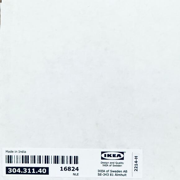 IKEA LINDRANDE Gold Cube Decoration 10 3/4" - Picture 4 of 4